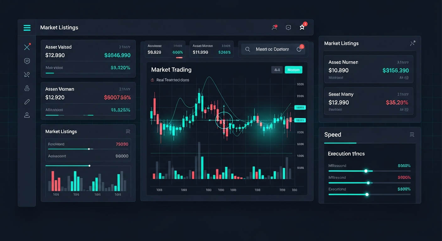 Polymarket Analytics Dashboard - Professional dark theme interface